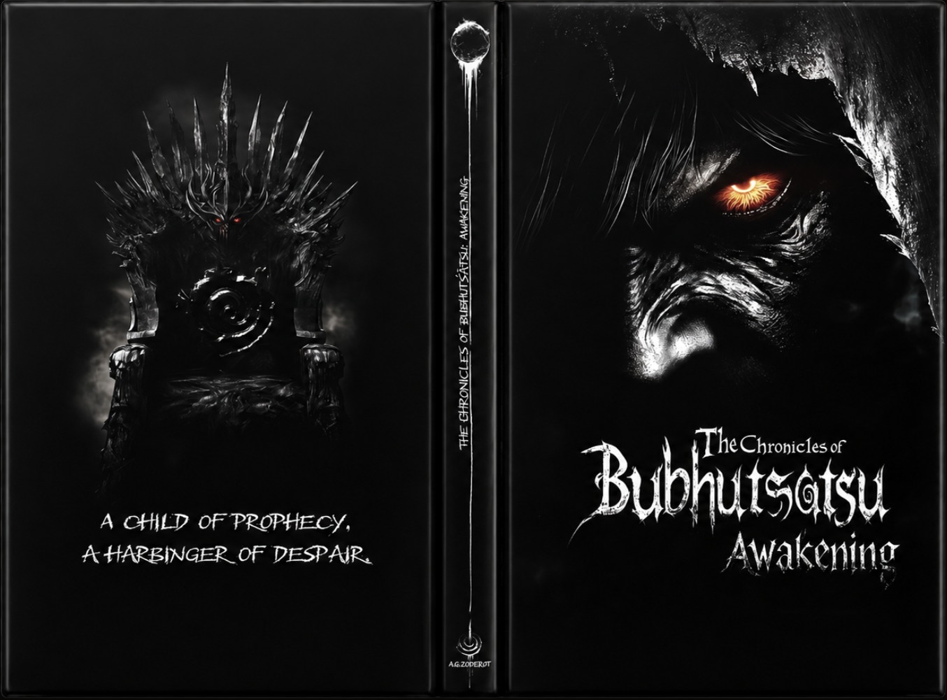 The Chronicles of Bubhutsatsu full hardcover jacket