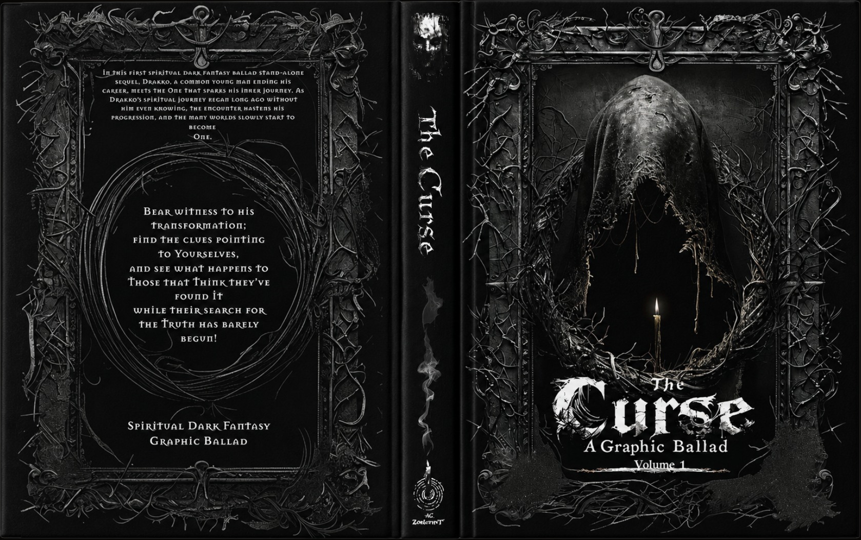 The Curse I full hardcover jacket