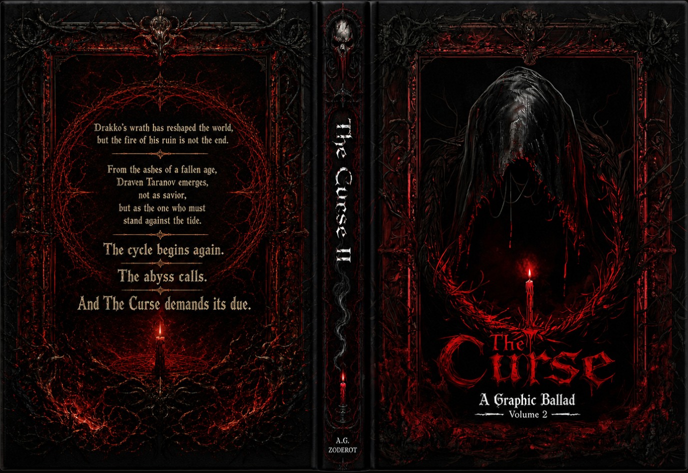 The Curse II full hardcover jacket