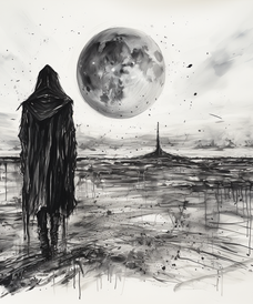 zoderot_drawing_of_a_hooded_ancient_wanderer_standing_between_t_a29c1a
